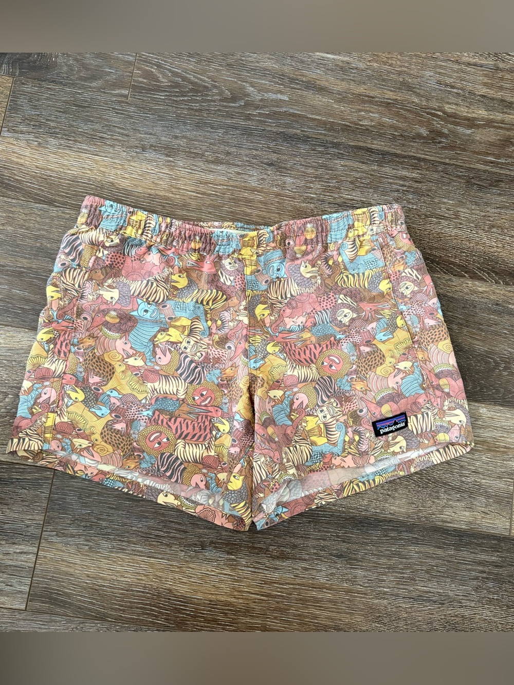 PATAGONIA BAGGIES SHORTS 4 INCH UNLINED GIRLS 14